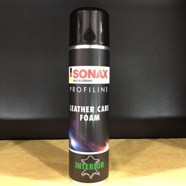bot-lam-sach-va-bao-duong-da-Sonax-Profiline-Leather-Care-Foam-400ml Bọt Làm Sạch, Bảo Dưỡng Da Sonax Profiline Leather Care Foam